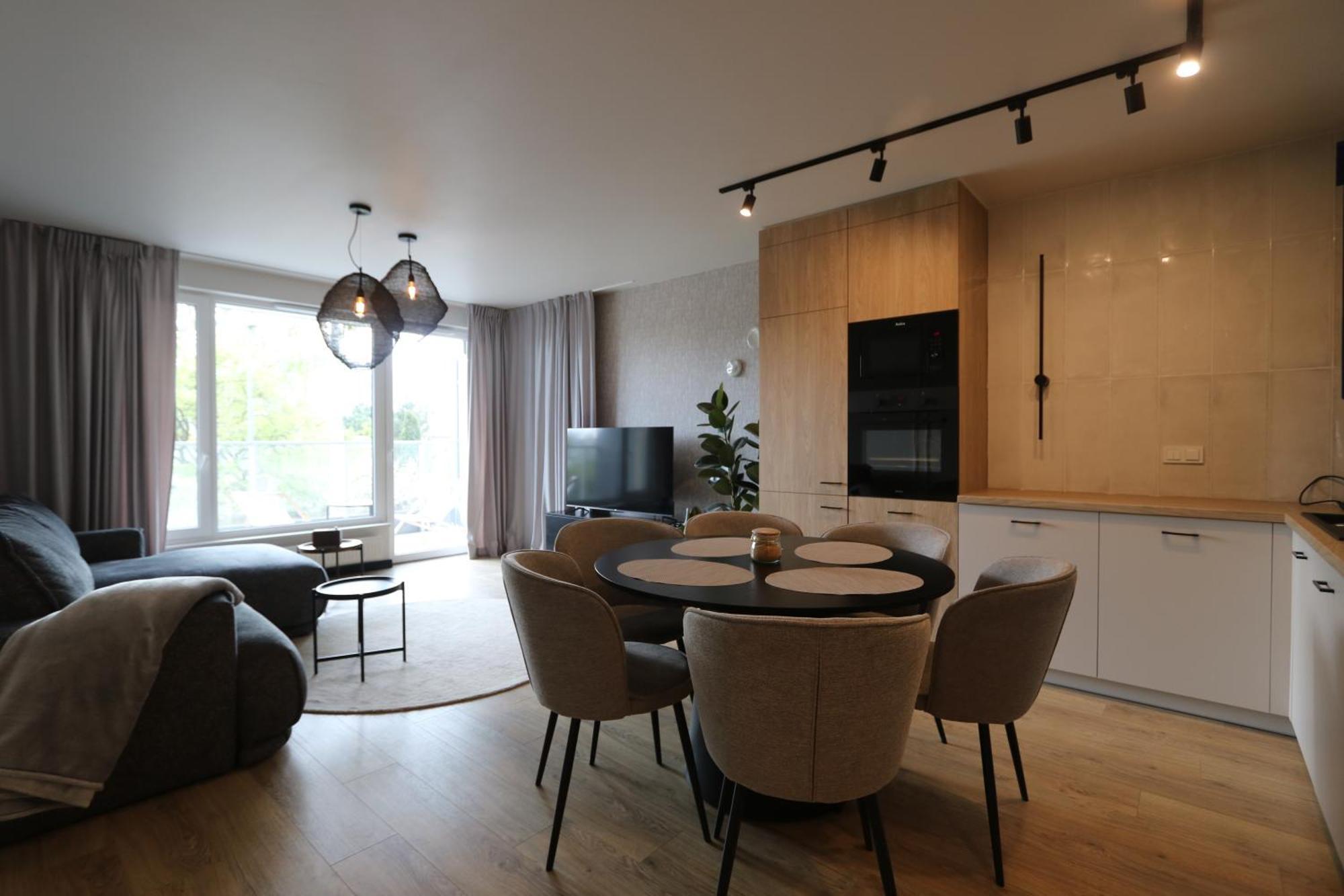 Przestronny Apartament Premium Letnica 格但斯克 外观 照片